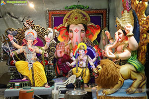Hyderabad's Ganesh Festival Idols 2025