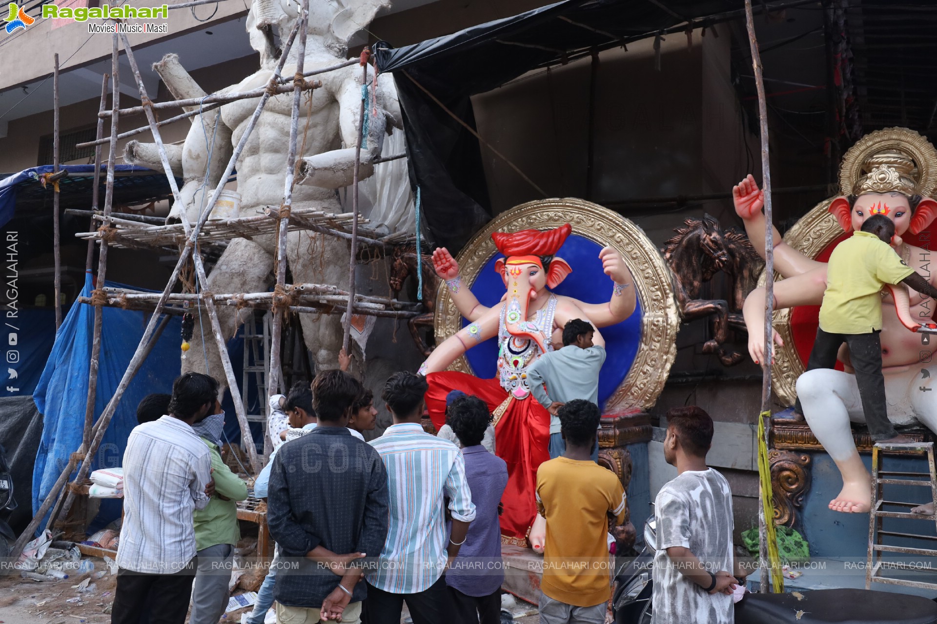 Hyderabad's Ganesh Festival Idols 2025