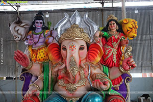 Hyderabad's Ganesh Festival Idols 2025