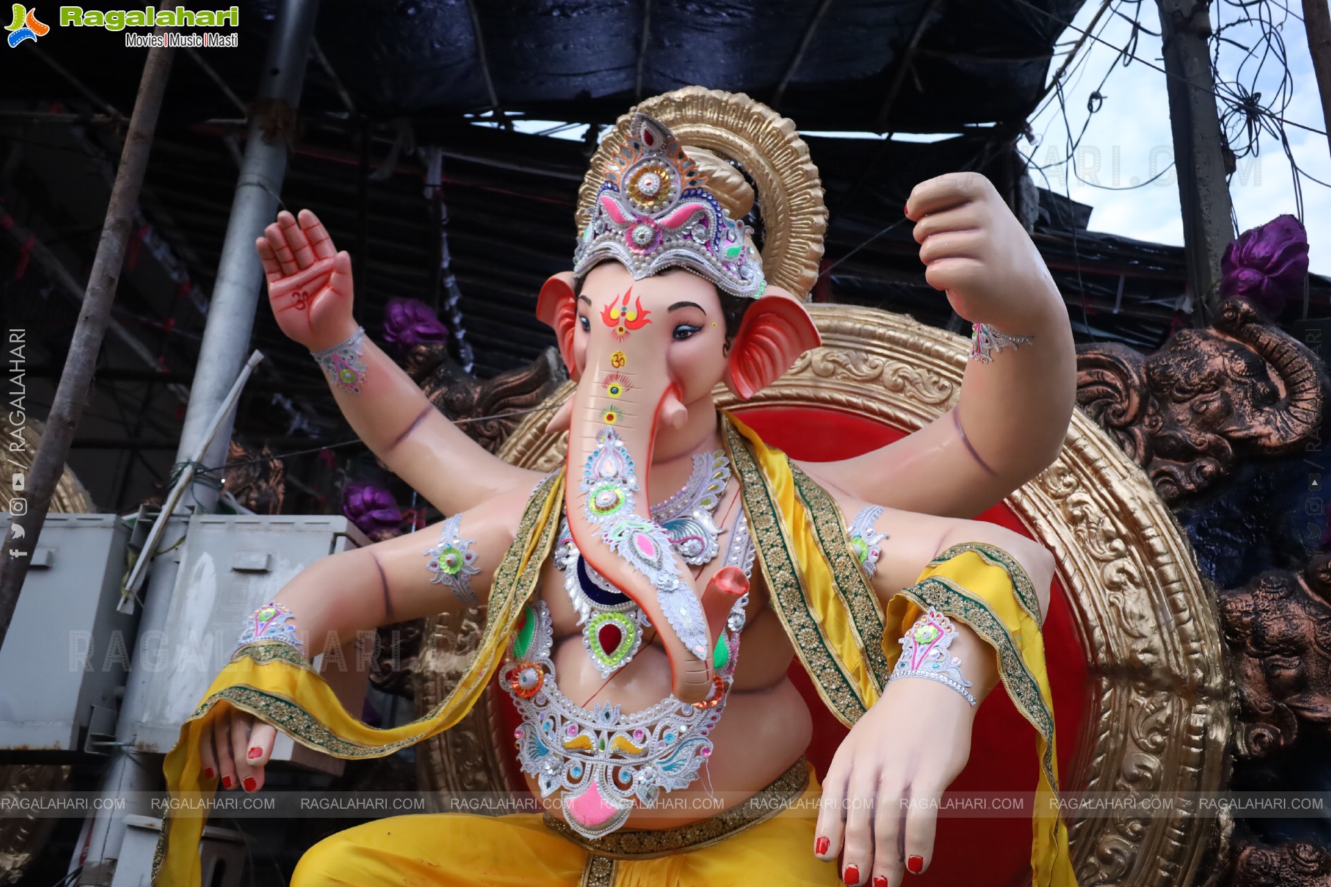 Hyderabad's Ganesh Festival Idols 2025