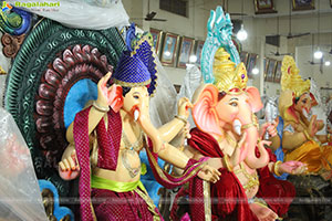 Hyderabad's Ganesh Festival Idols 2025