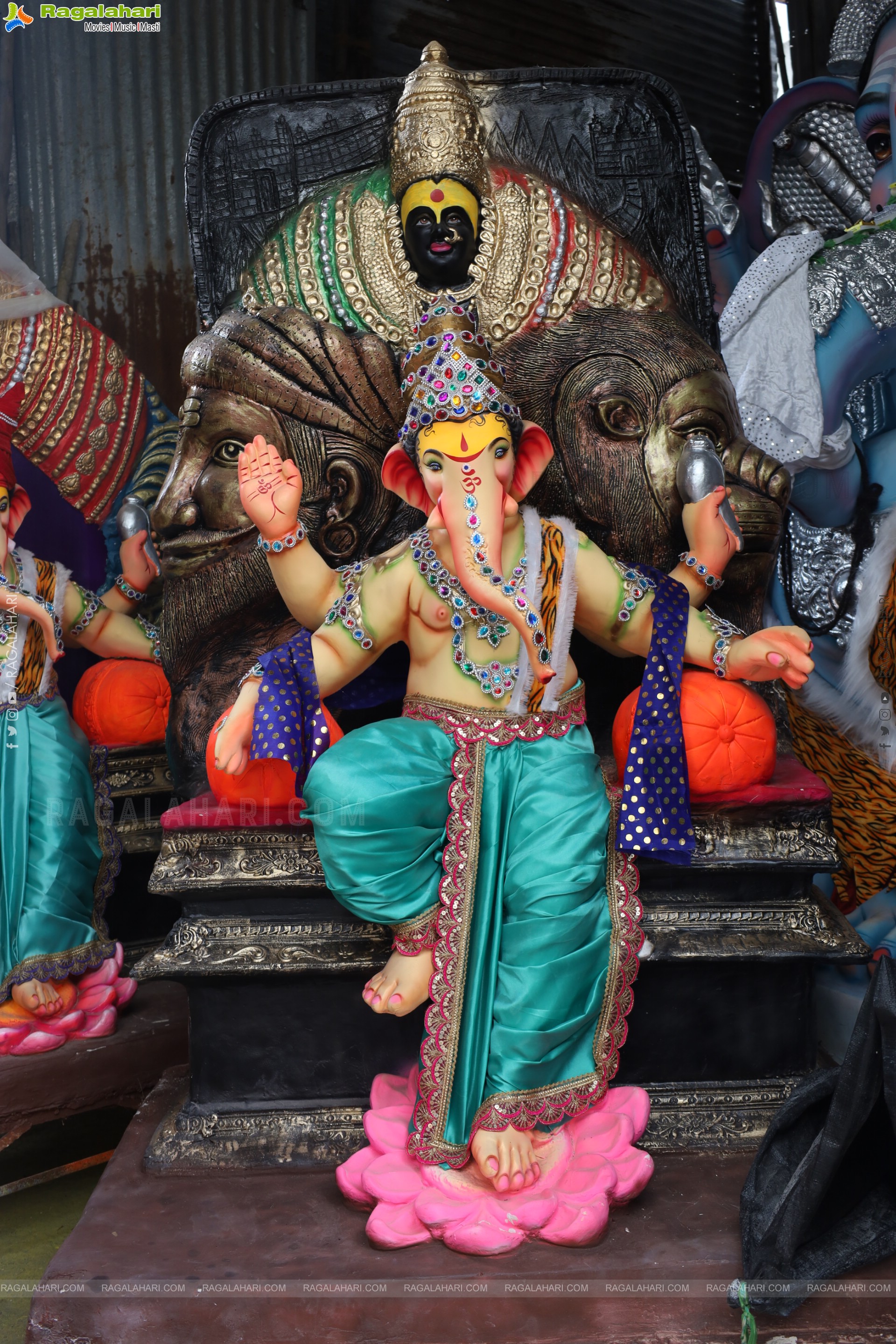 Hyderabad's Ganesh Festival Idols 2025
