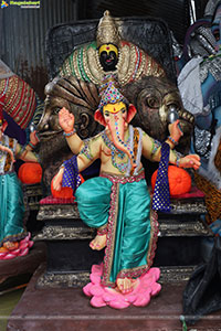 Hyderabad's Ganesh Festival Idols 2025