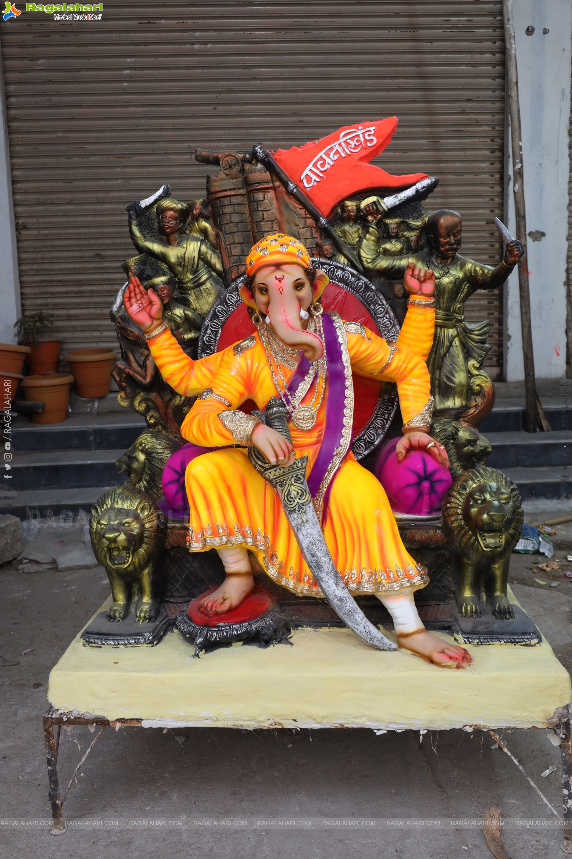 Hyderabad's Ganesh Festival Idols 2025