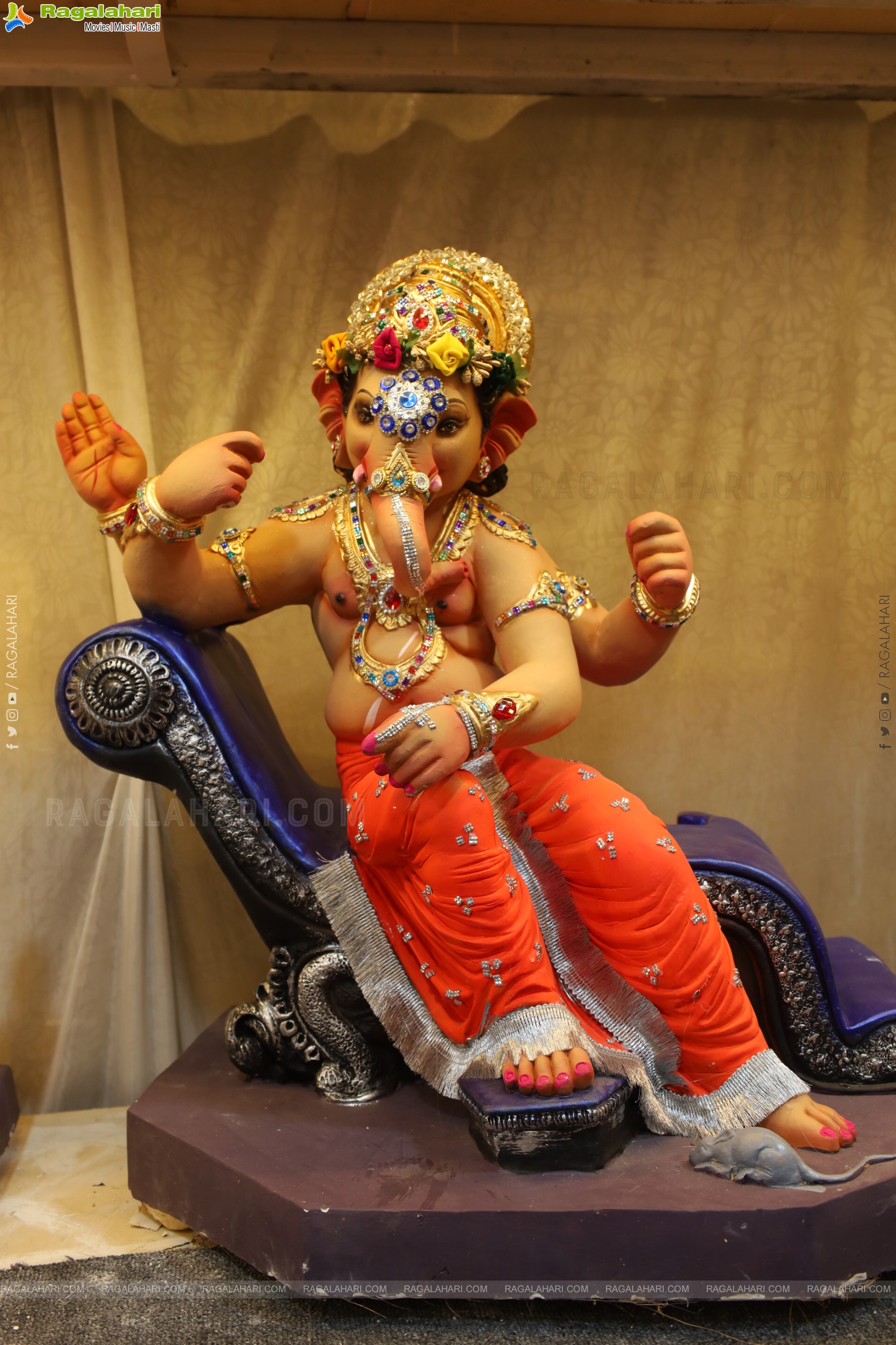 Hyderabad's Ganesh Festival Idols 2025
