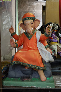 Hyderabad's Ganesh Festival Idols 2025