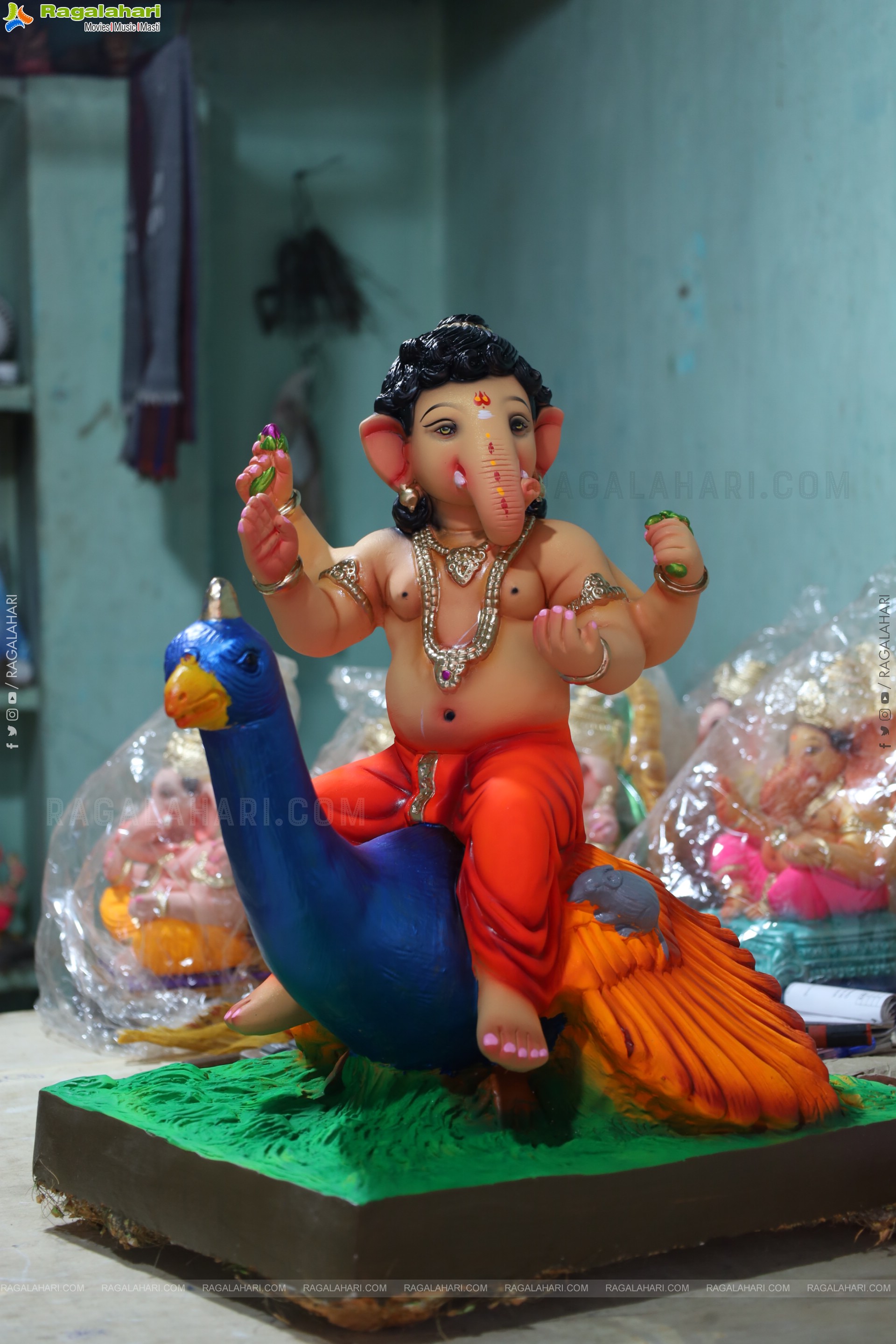 Hyderabad's Ganesh Festival Idols 2025