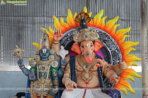 Hyderabad's Ganesh Festival Idols 2025