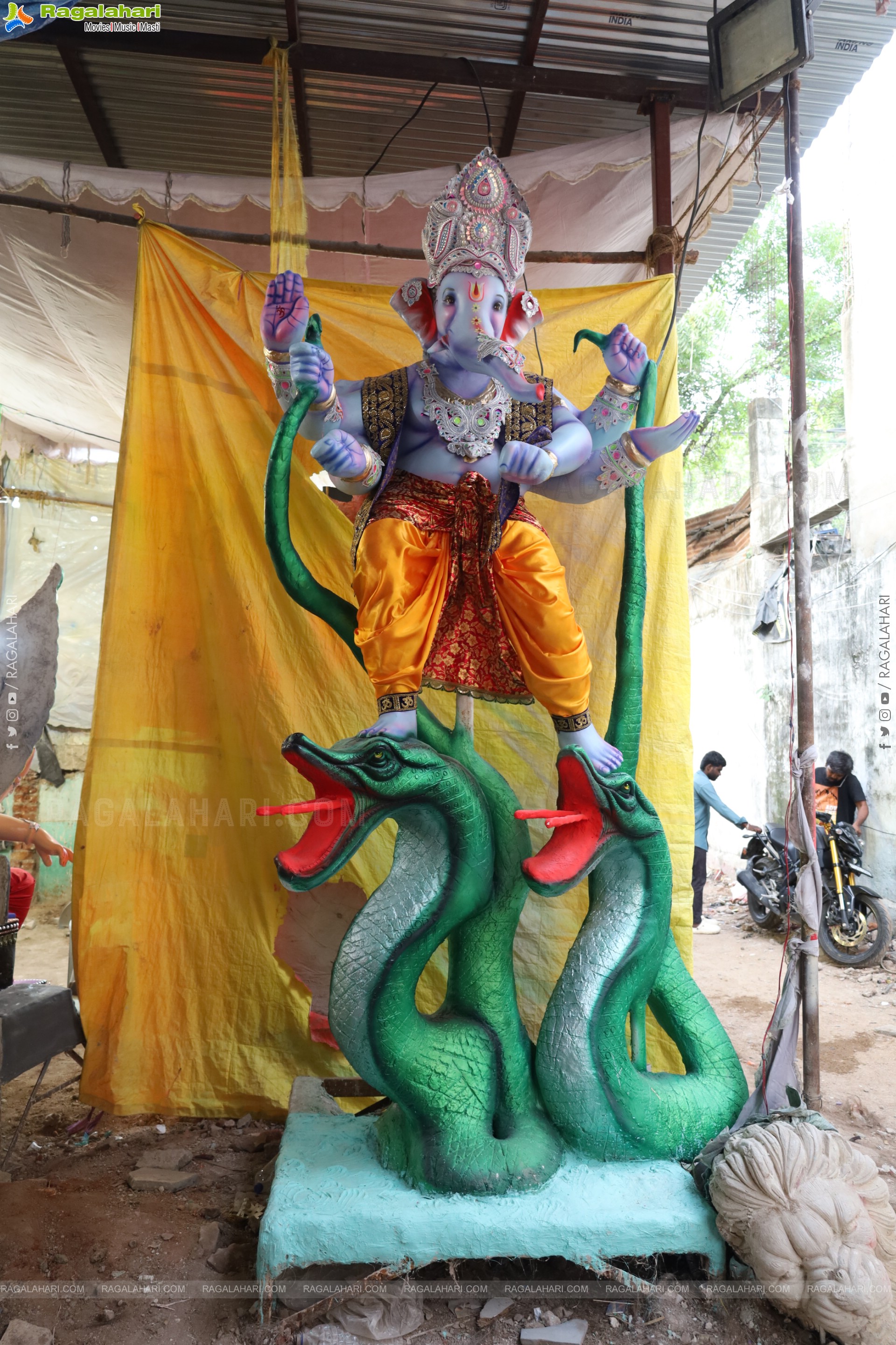 Hyderabad's Ganesh Festival Idols 2025