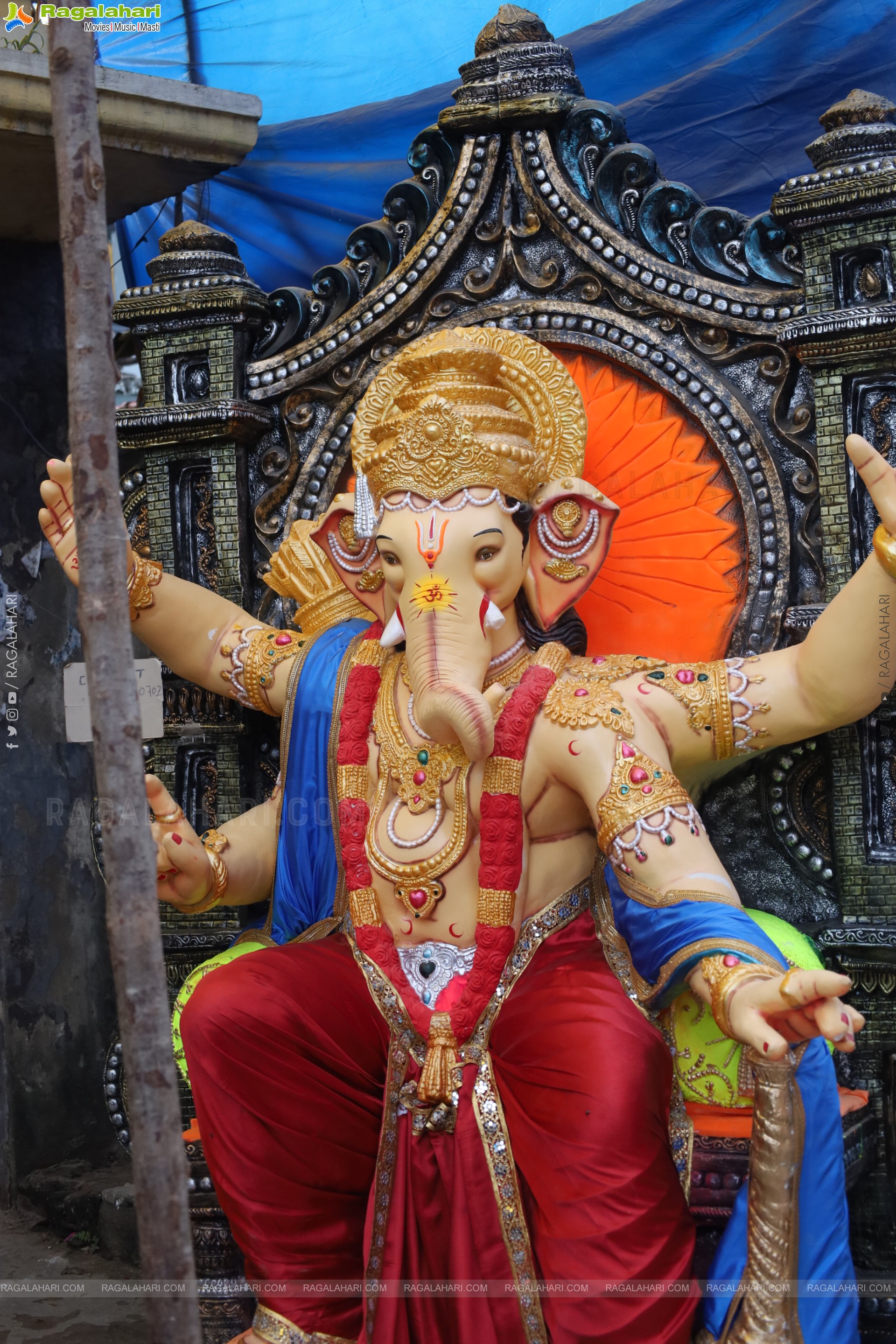 Hyderabad's Ganesh Festival Idols 2025