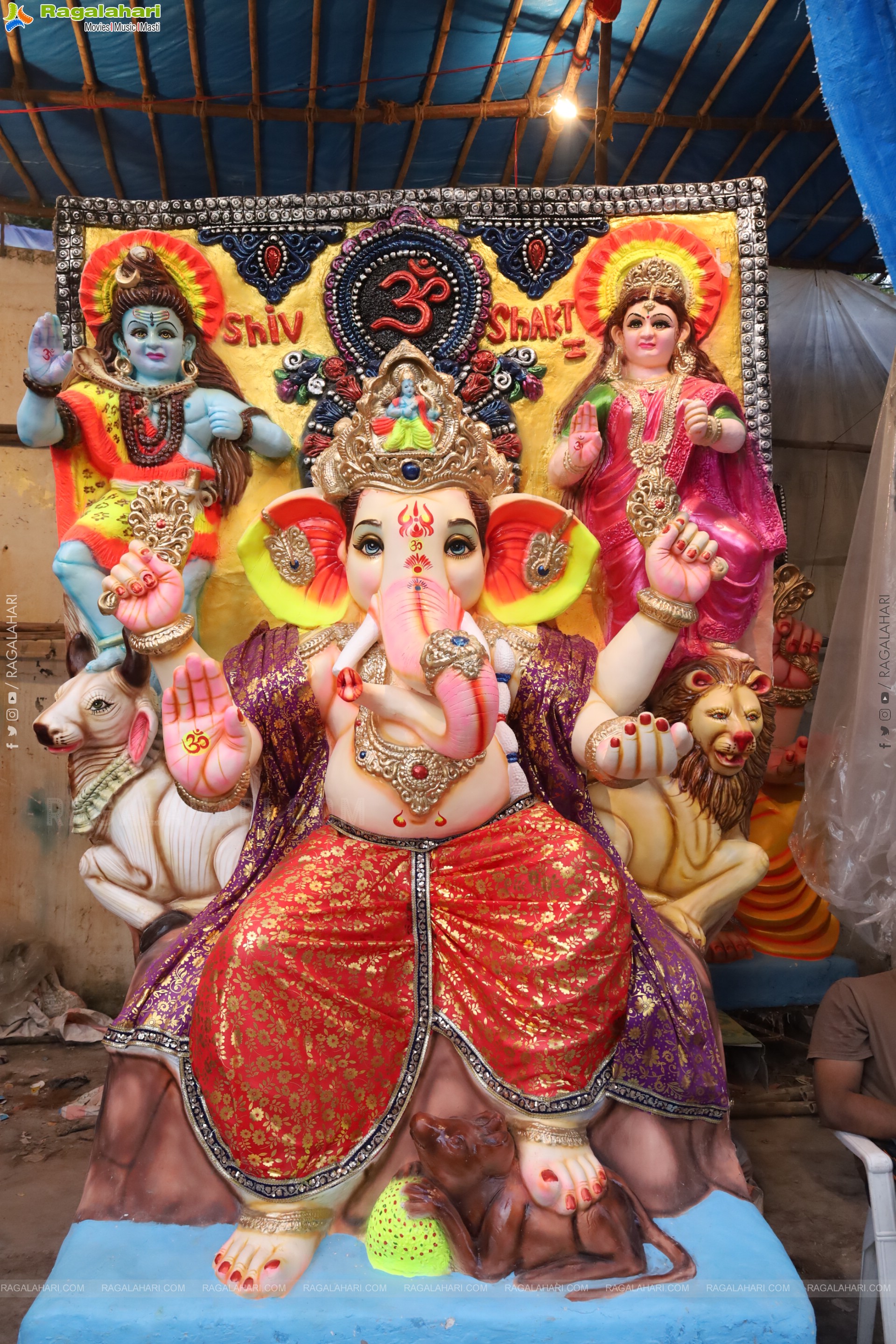 Hyderabad's Ganesh Festival Idols 2025