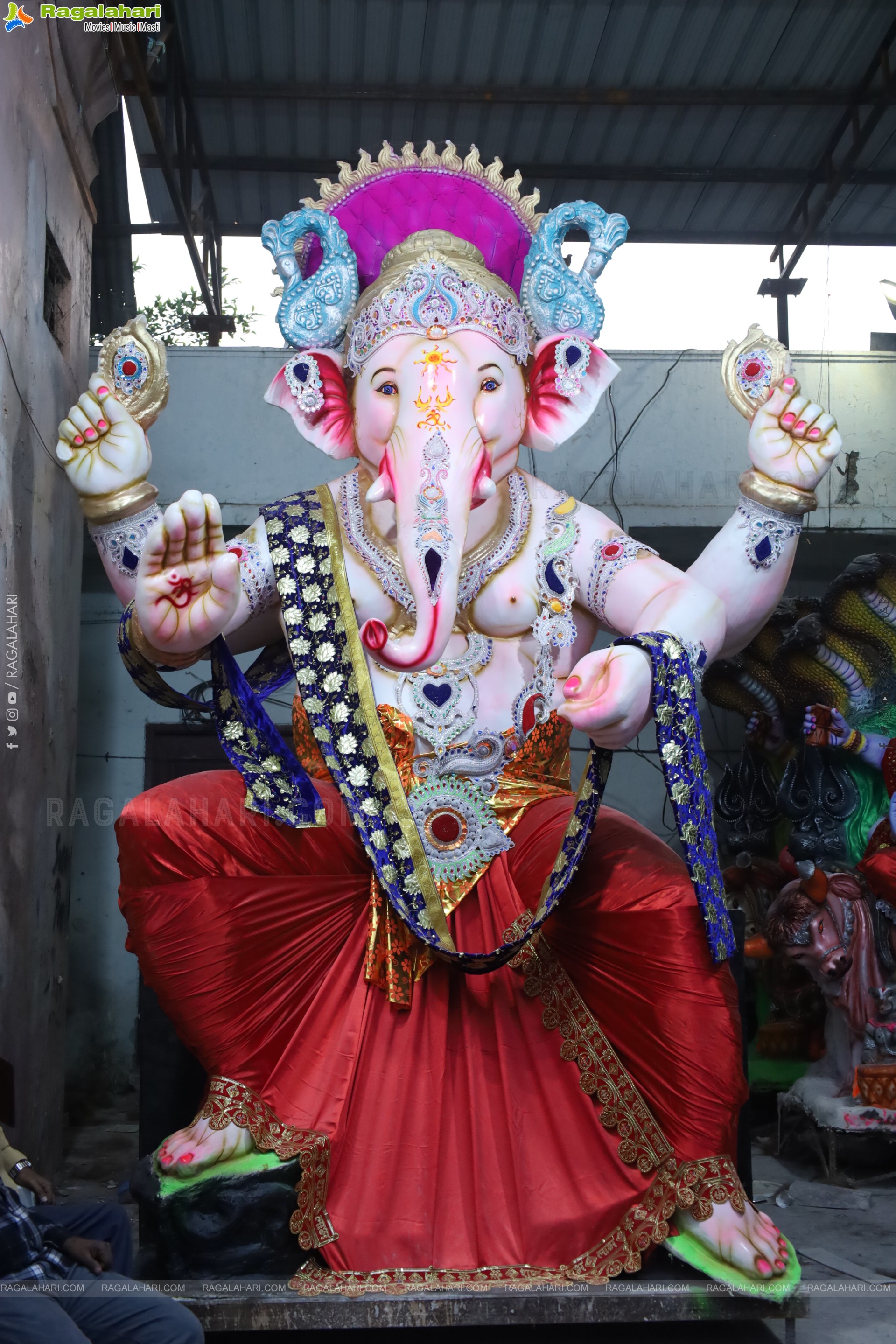 Hyderabad's Ganesh Festival Idols 2025
