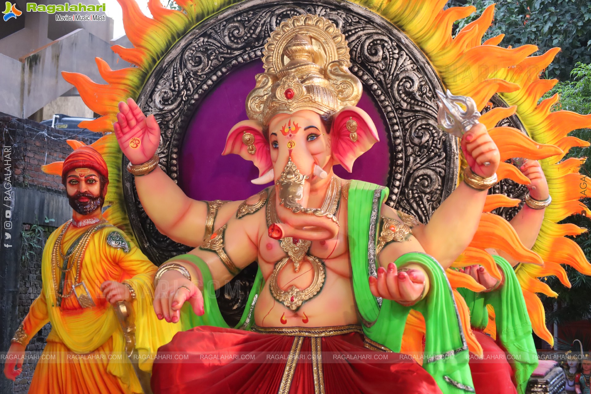 Hyderabad's Ganesh Festival Idols 2025