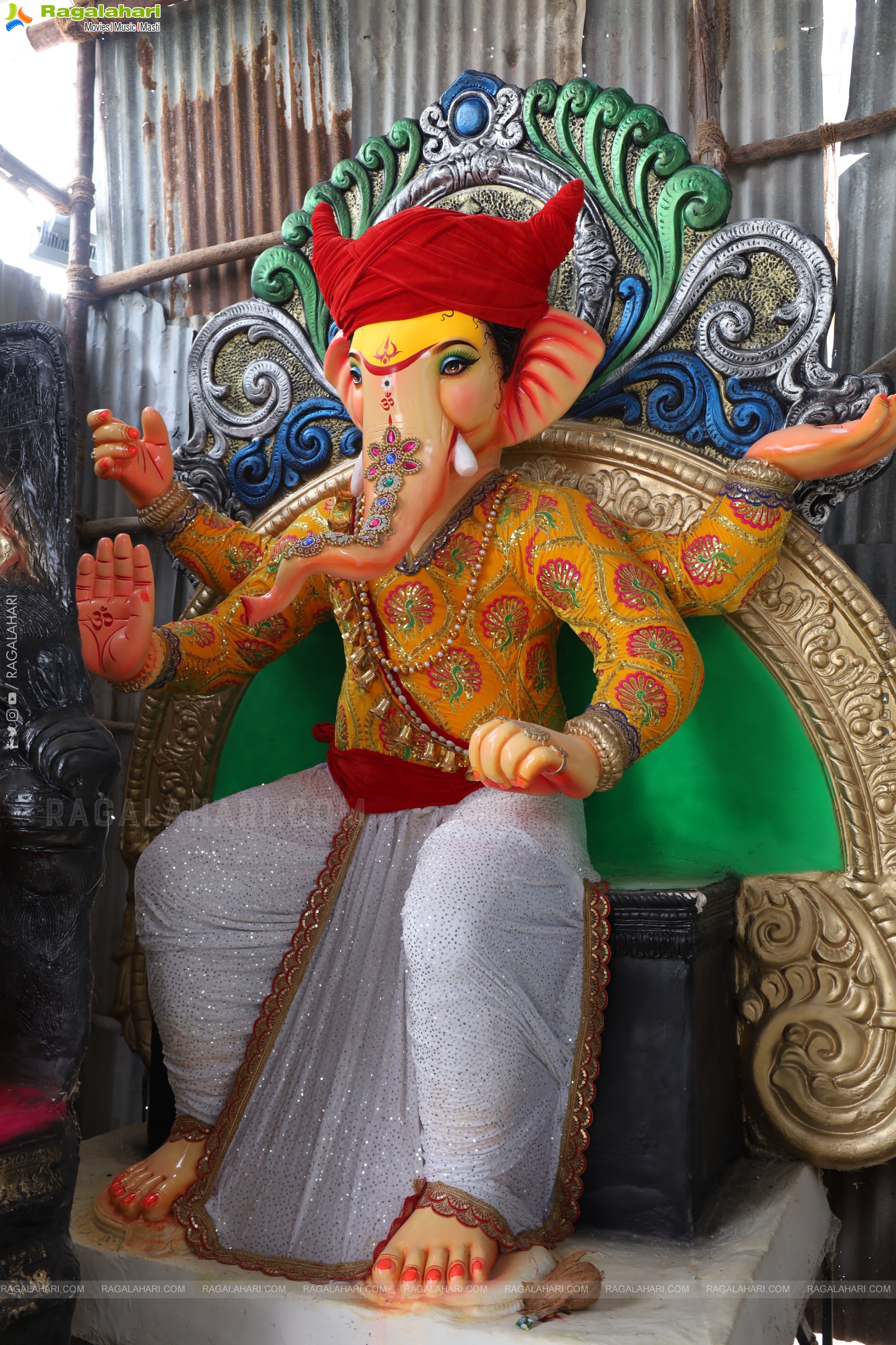 Hyderabad's Ganesh Festival Idols 2025