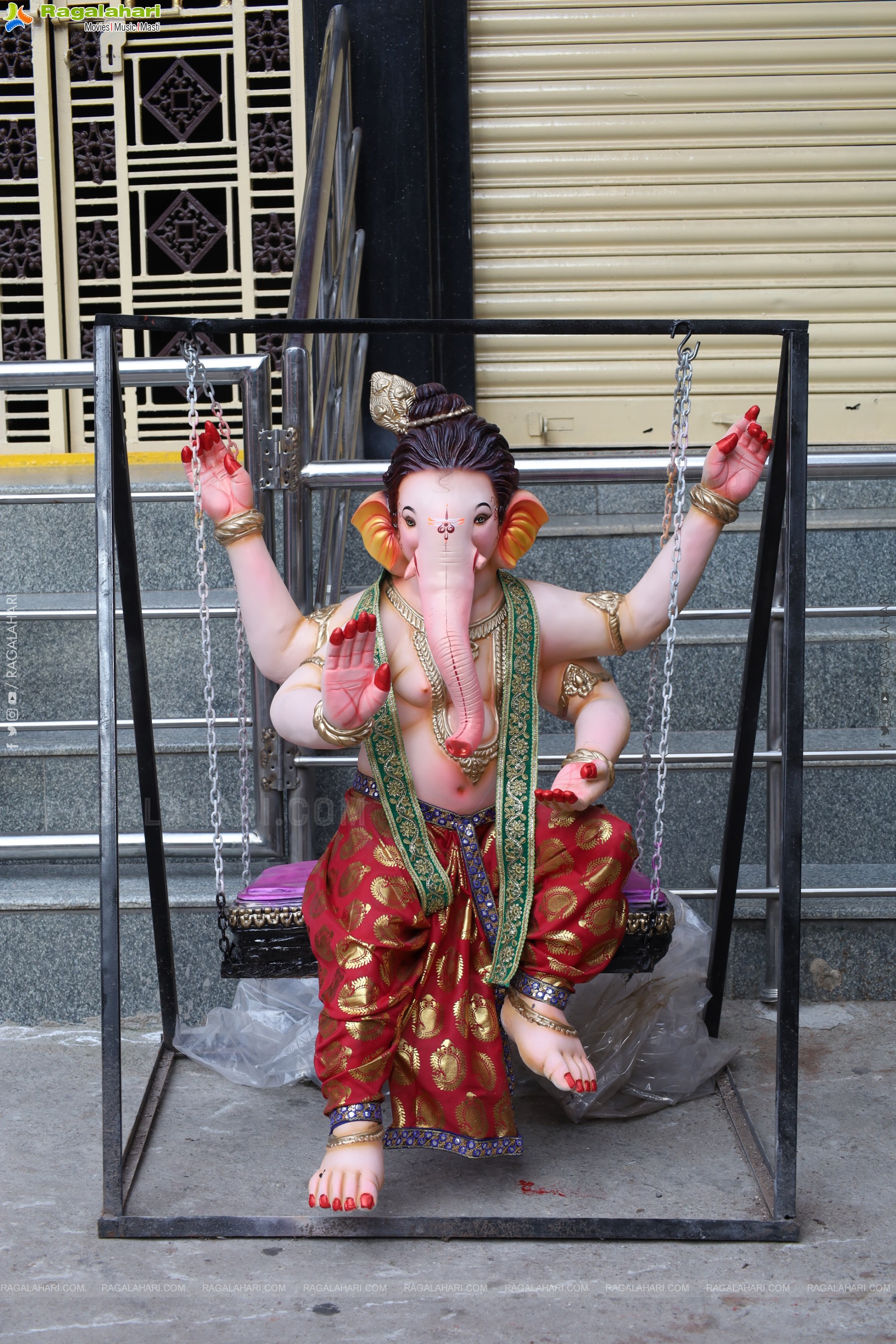 Hyderabad's Ganesh Festival Idols 2025