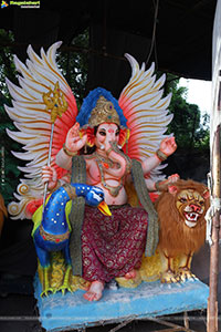 Hyderabad's Ganesh Festival Idols 2025