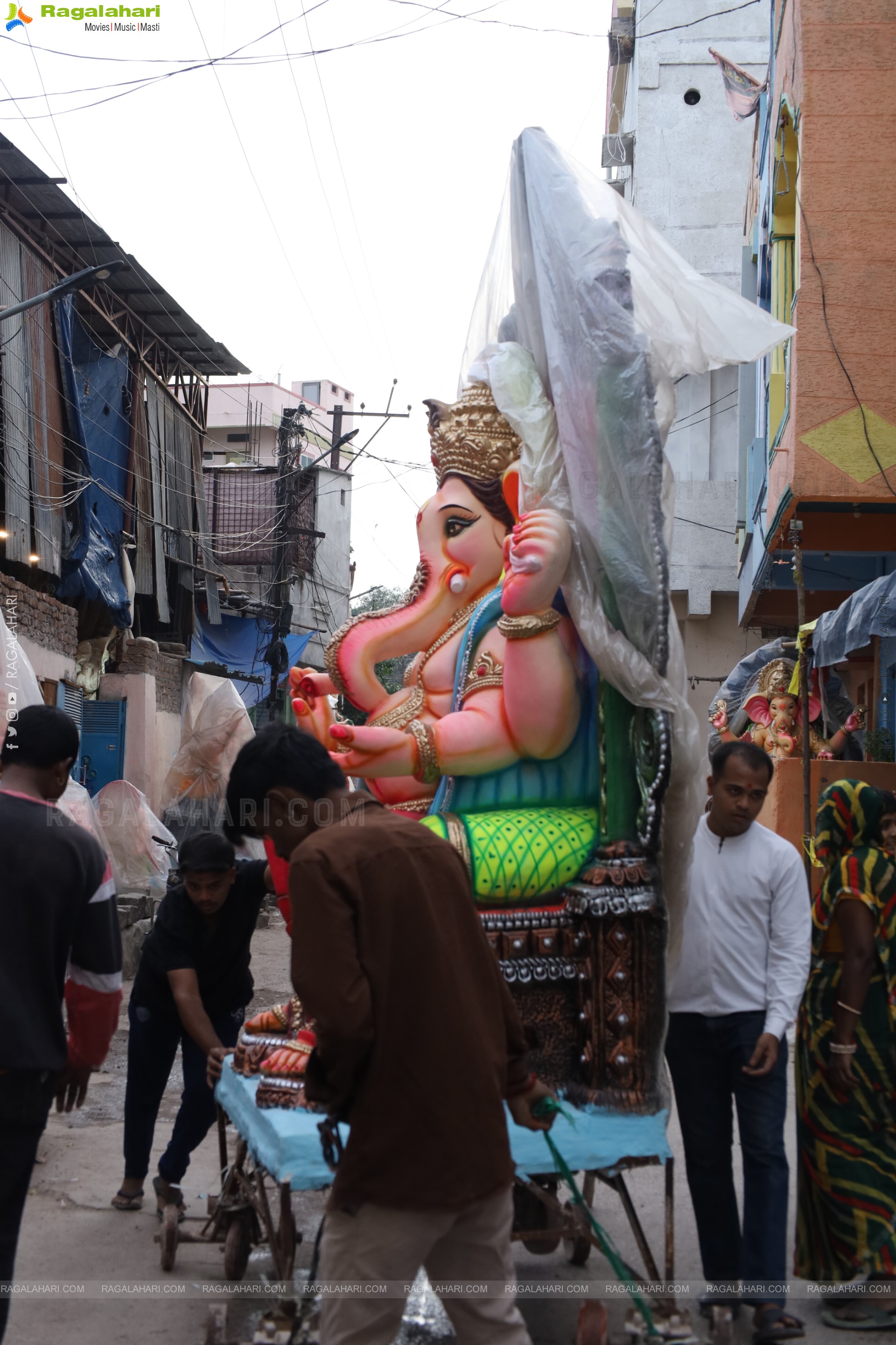Hyderabad's Ganesh Festival Idols 2025