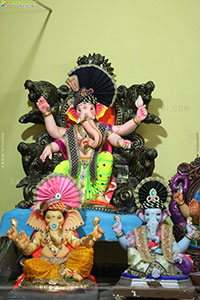 Hyderabad's Ganesh Festival Idols 2025
