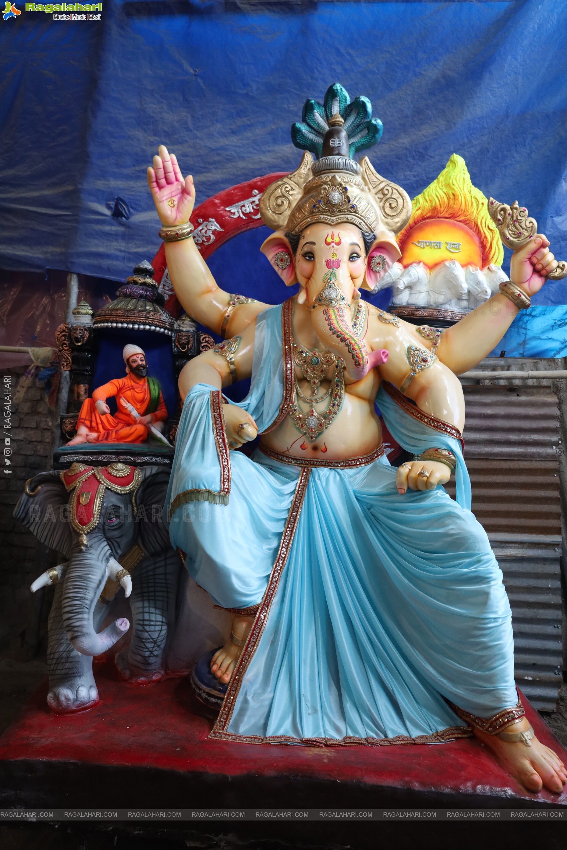 Hyderabad's Ganesh Festival Idols 2025