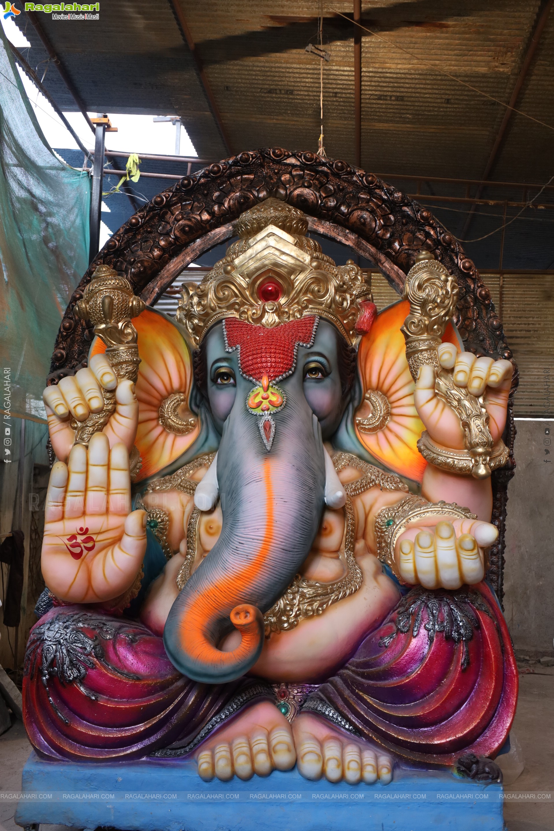 Hyderabad's Ganesh Festival Idols 2025