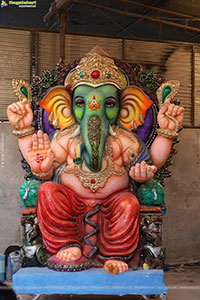 Hyderabad's Ganesh Festival Idols 2025