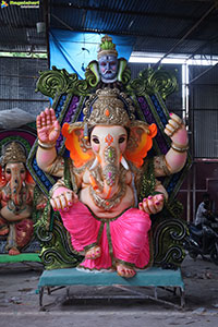 Hyderabad's Ganesh Festival Idols 2025