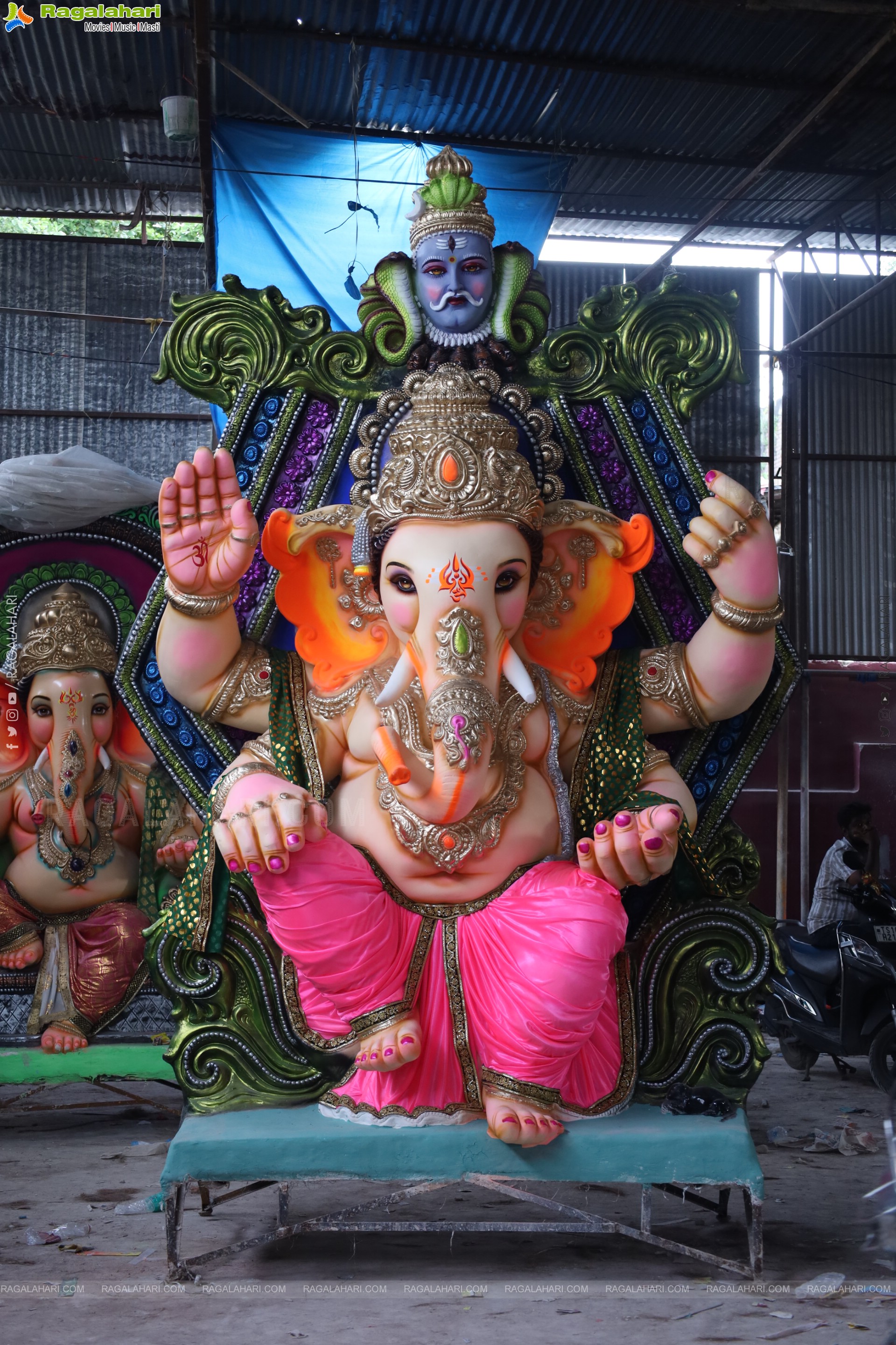 Hyderabad's Ganesh Festival Idols 2025