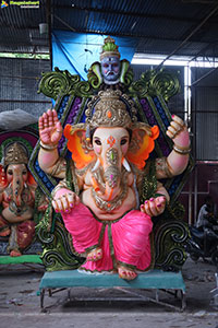 Hyderabad's Ganesh Festival Idols 2025