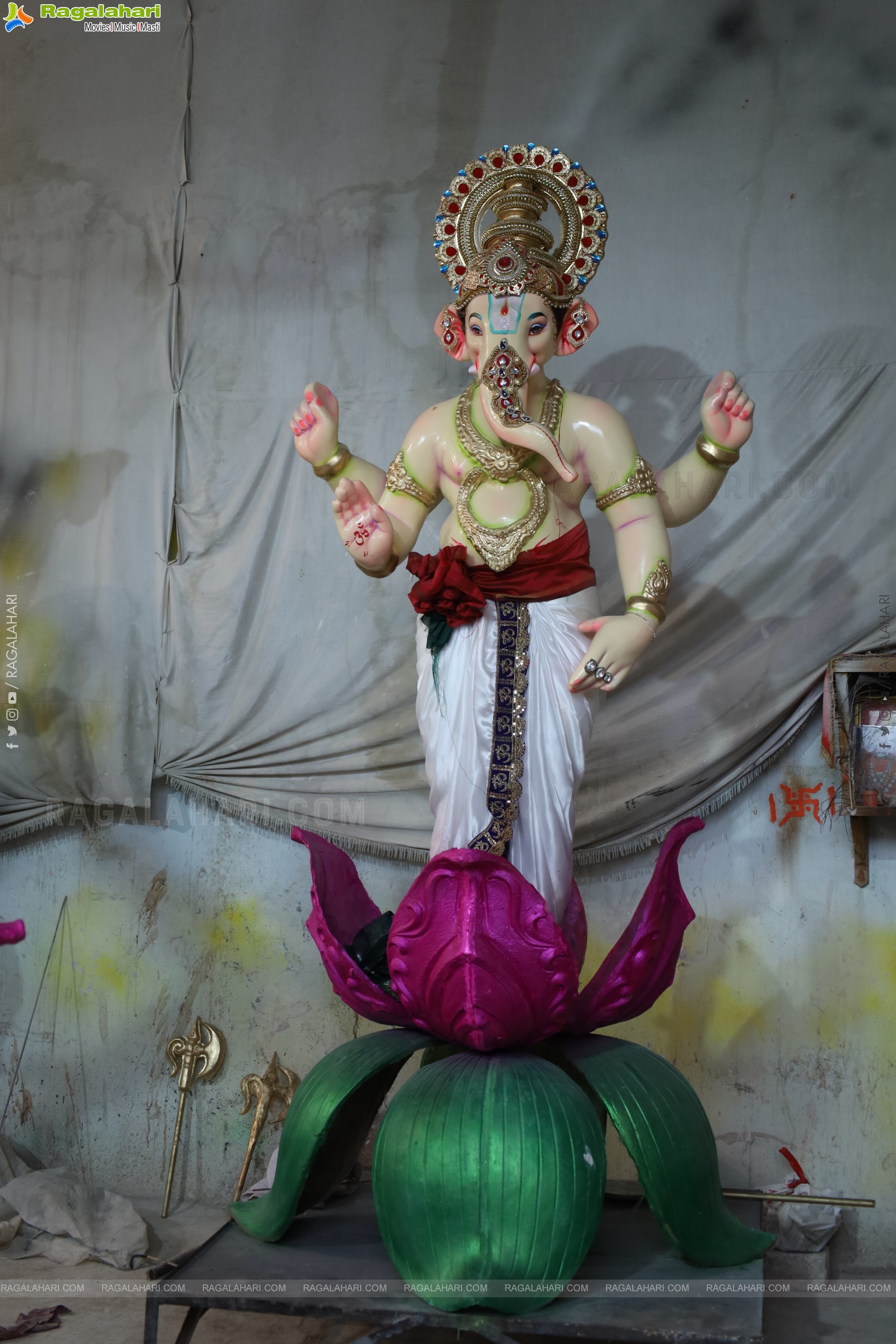 Hyderabad's Ganesh Festival Idols 2025
