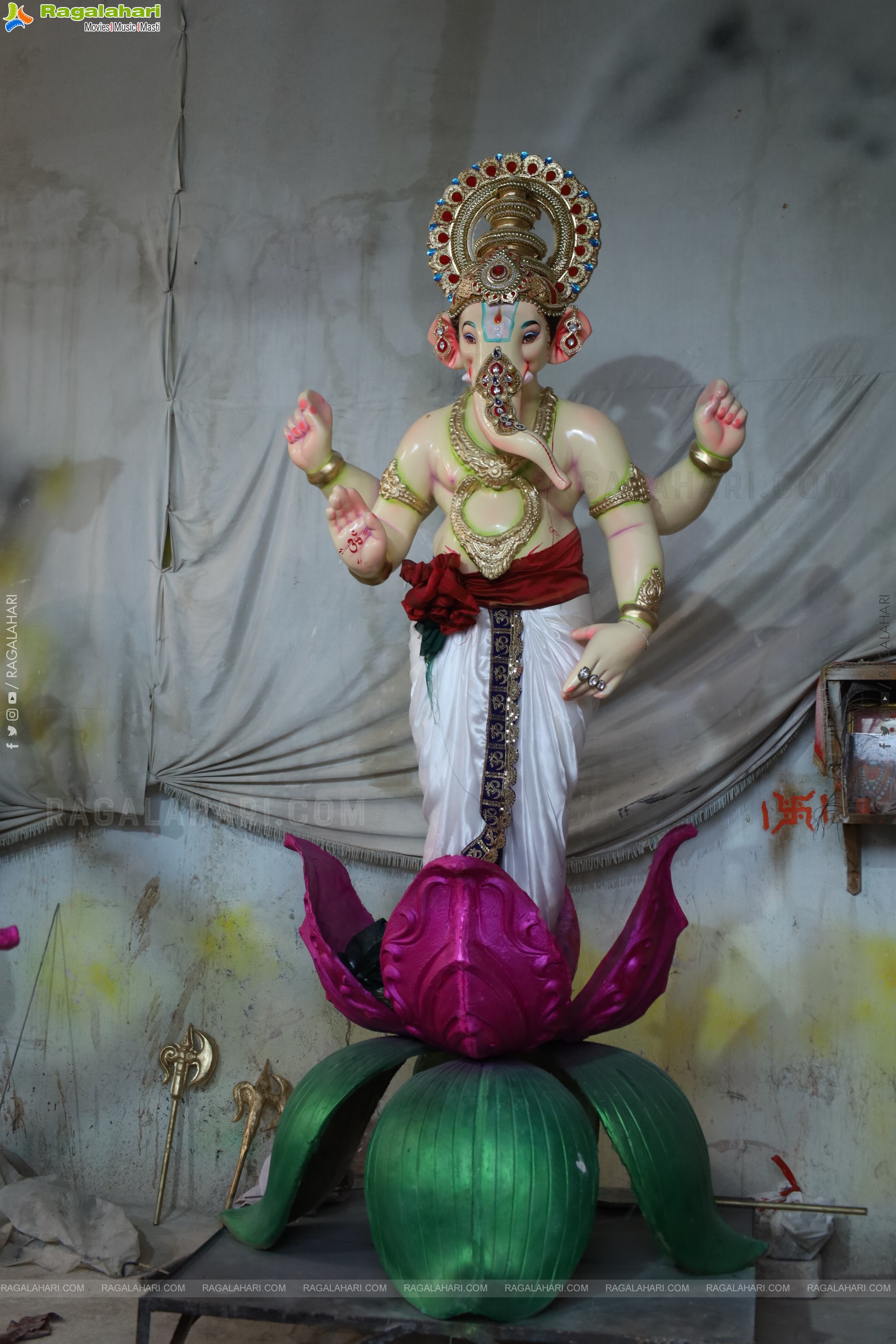 Hyderabad's Ganesh Festival Idols 2025