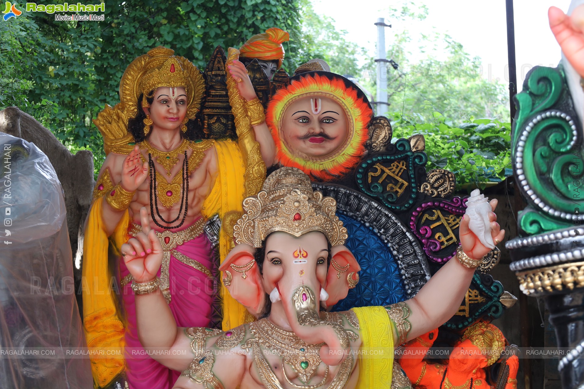 Hyderabad's Ganesh Festival Idols 2025
