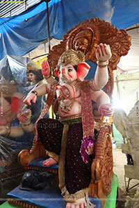 Hyderabad's Ganesh Festival Idols 2025