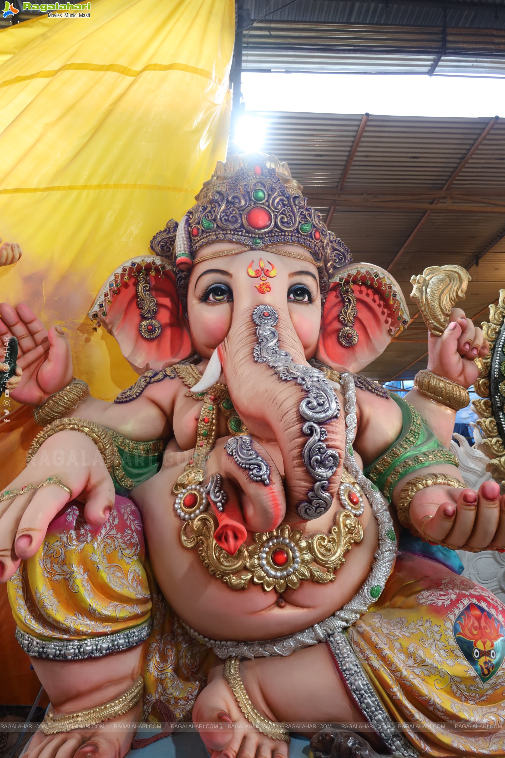 Hyderabad's Ganesh Festival Idols 2025