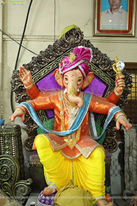 Hyderabad's Ganesh Festival Idols 2025