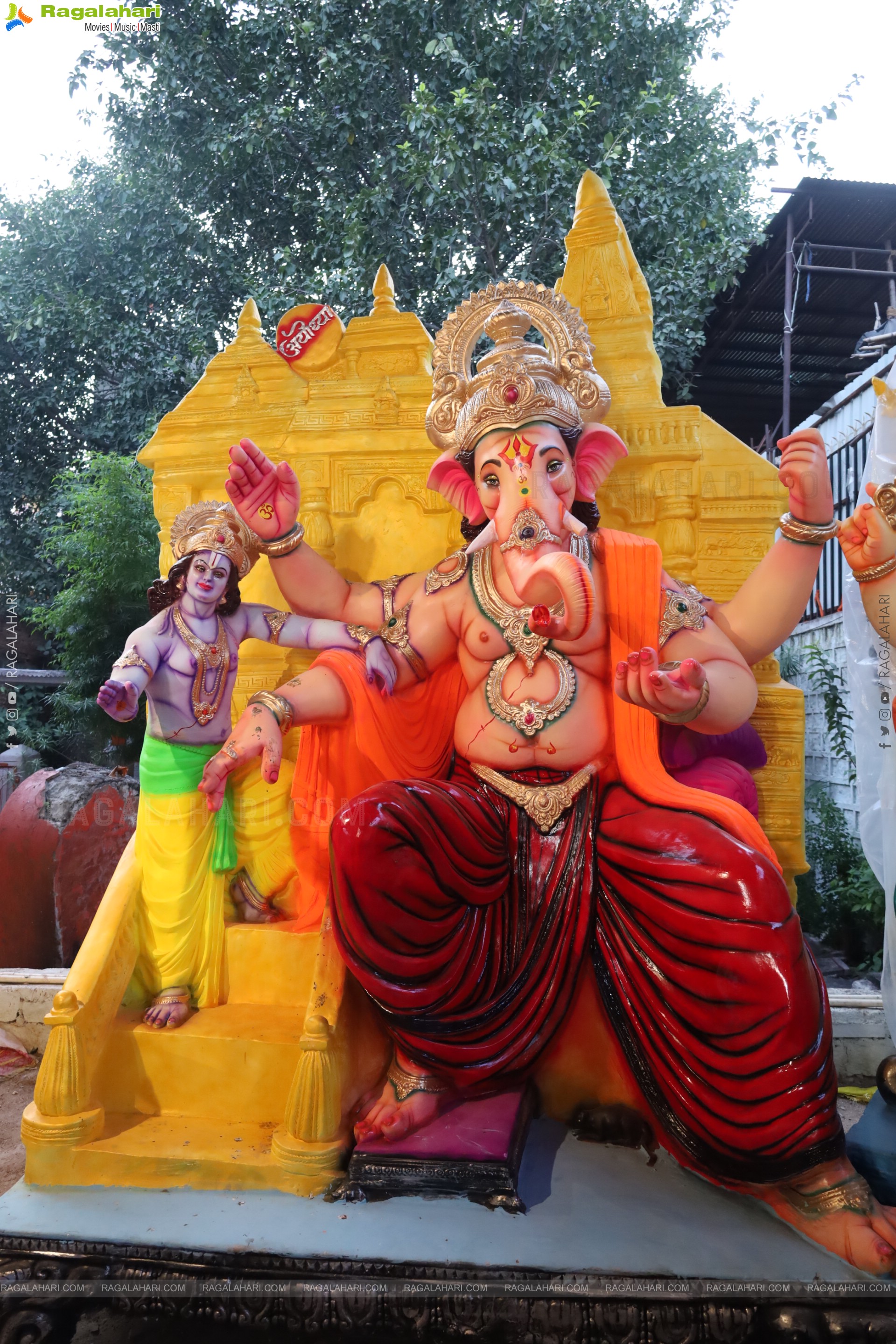 Hyderabad's Ganesh Festival Idols 2025