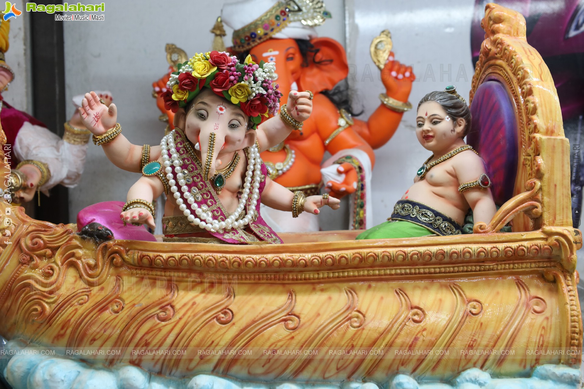 Hyderabad's Ganesh Festival Idols 2025