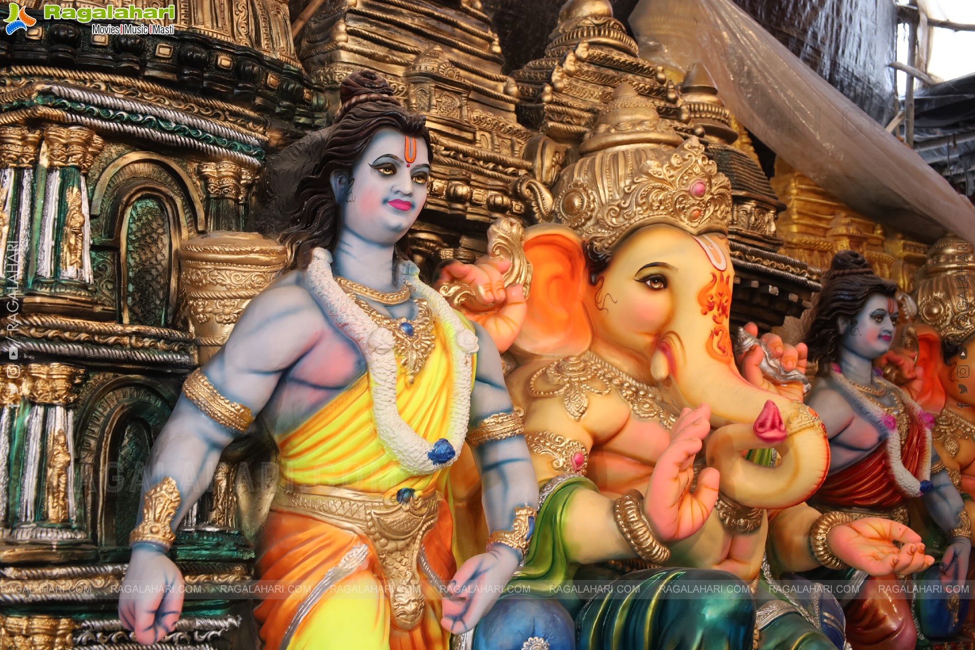 Hyderabad's Ganesh Festival Idols 2025
