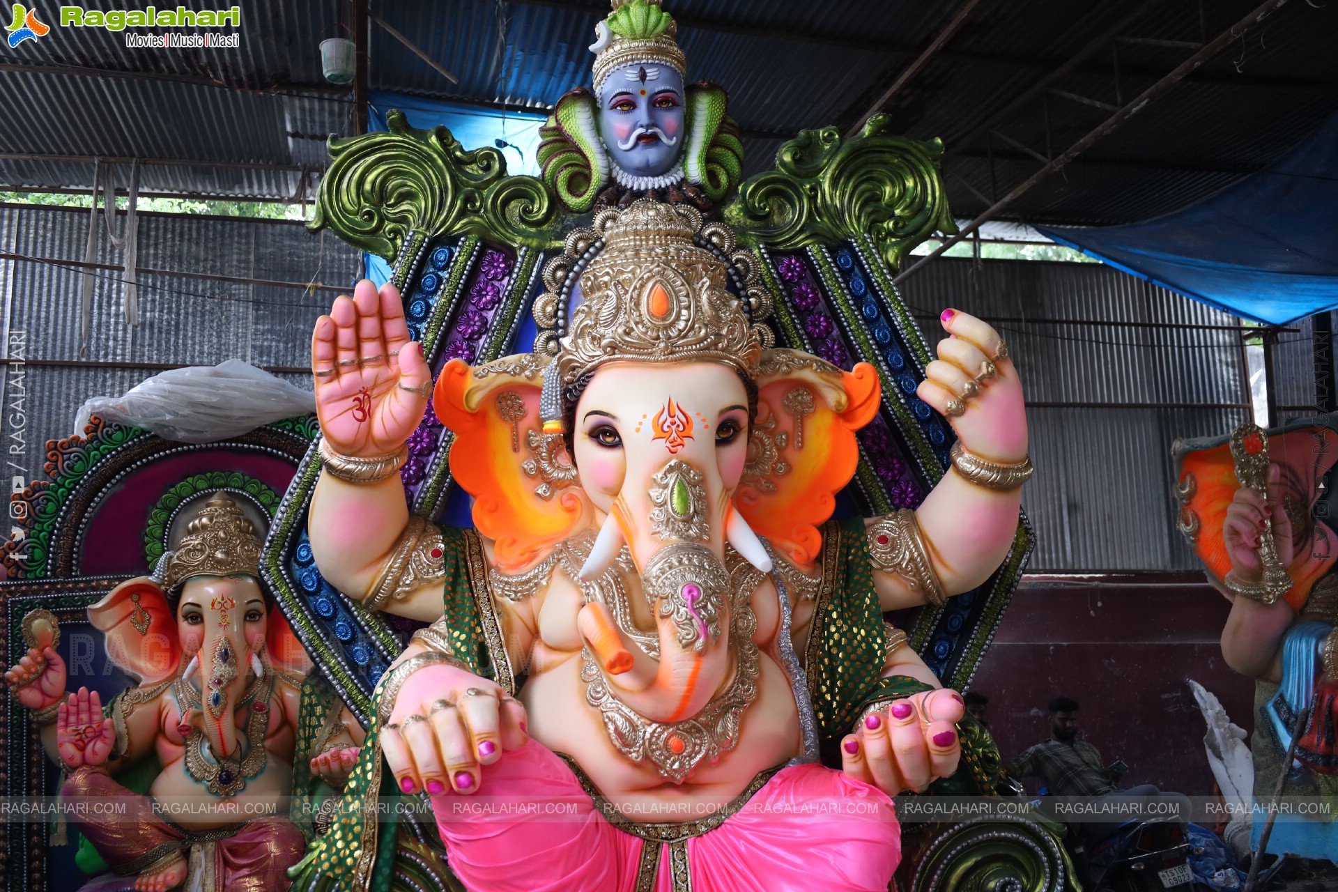 Hyderabad's Ganesh Festival Idols 2025