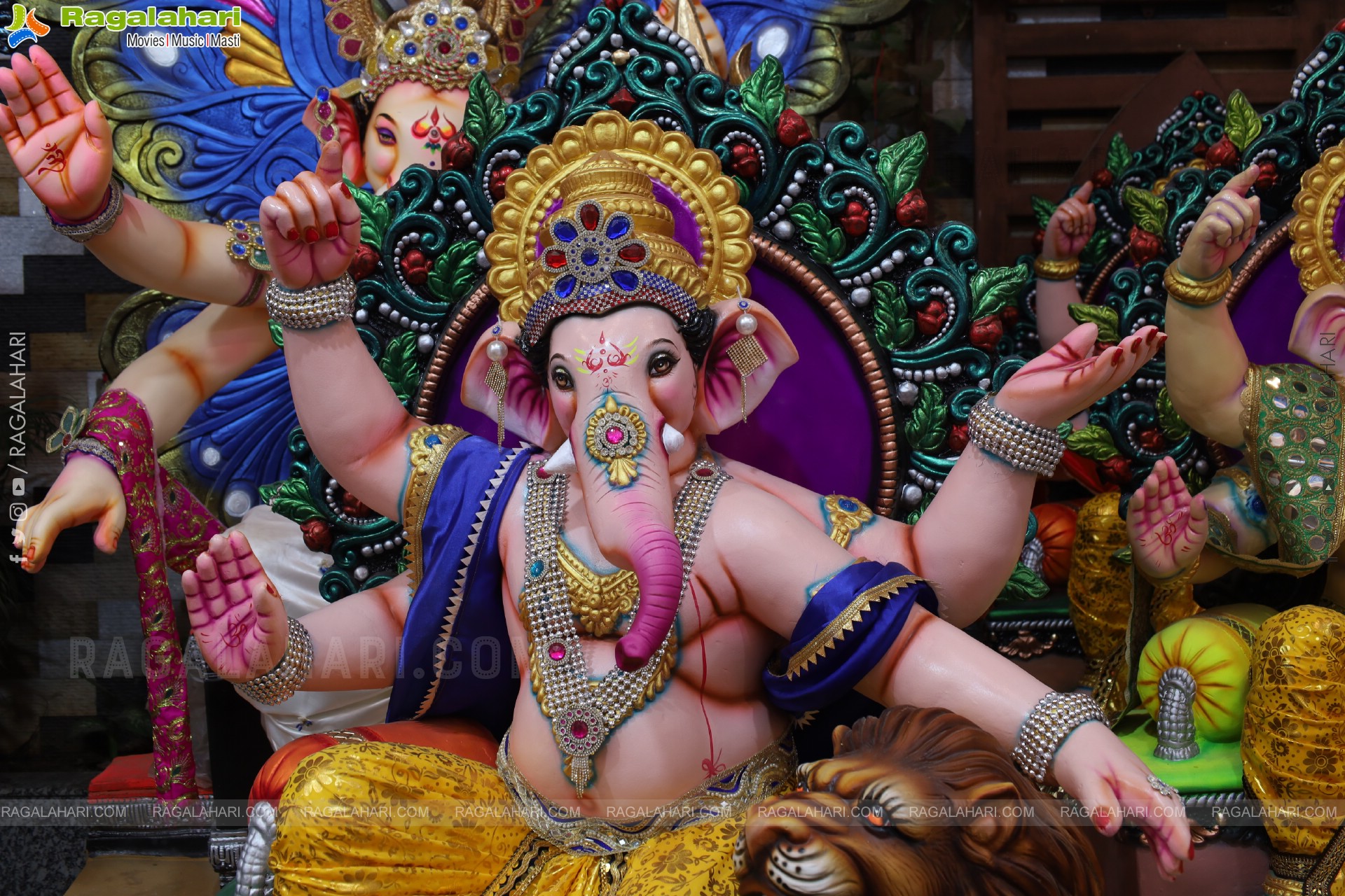Hyderabad's Ganesh Festival Idols 2025