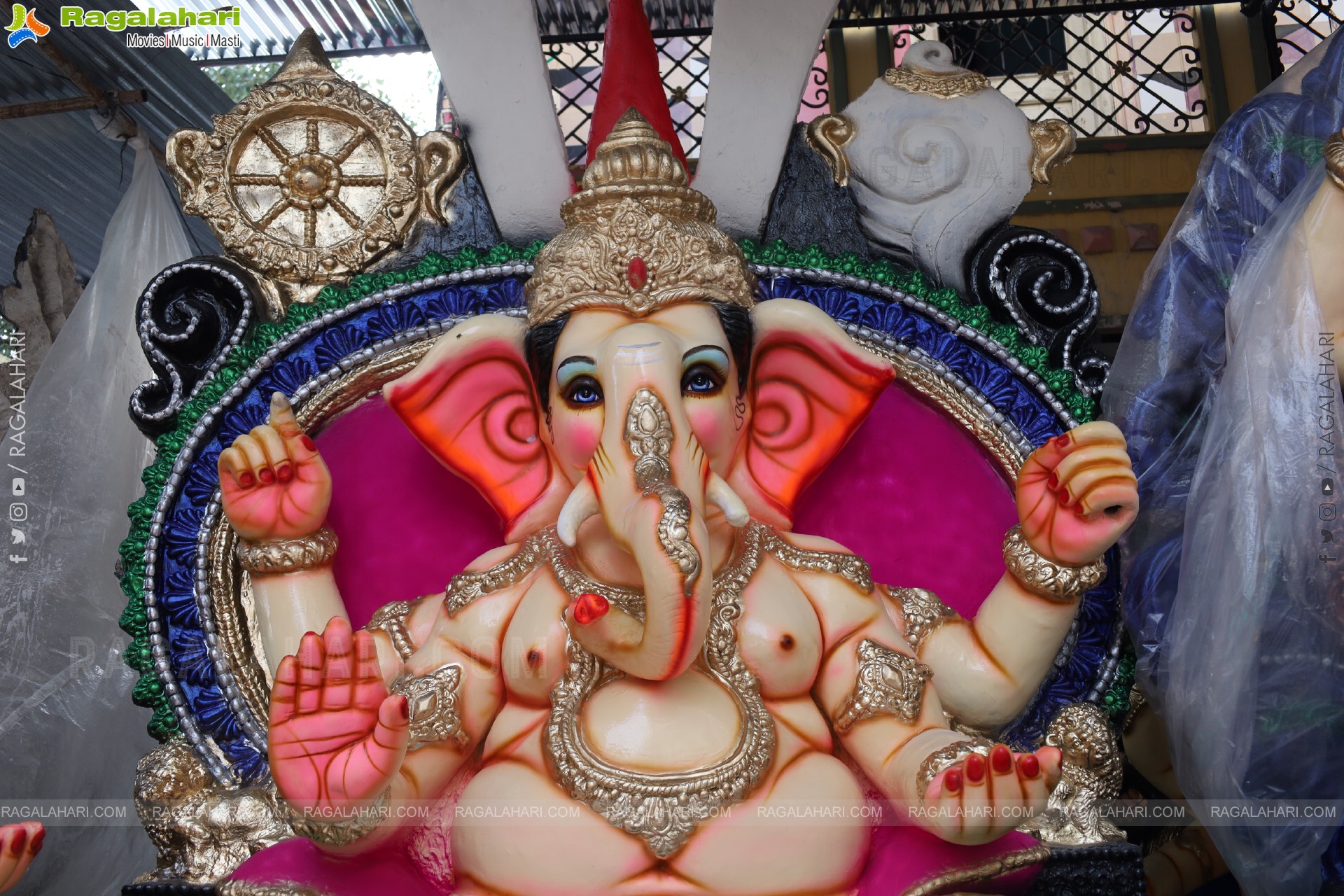Hyderabad's Ganesh Festival Idols 2025