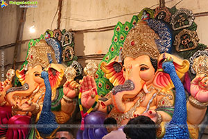 Hyderabad's Ganesh Festival Idols 2025