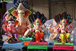 Hyderabad's Ganesh Festival Idols 2025