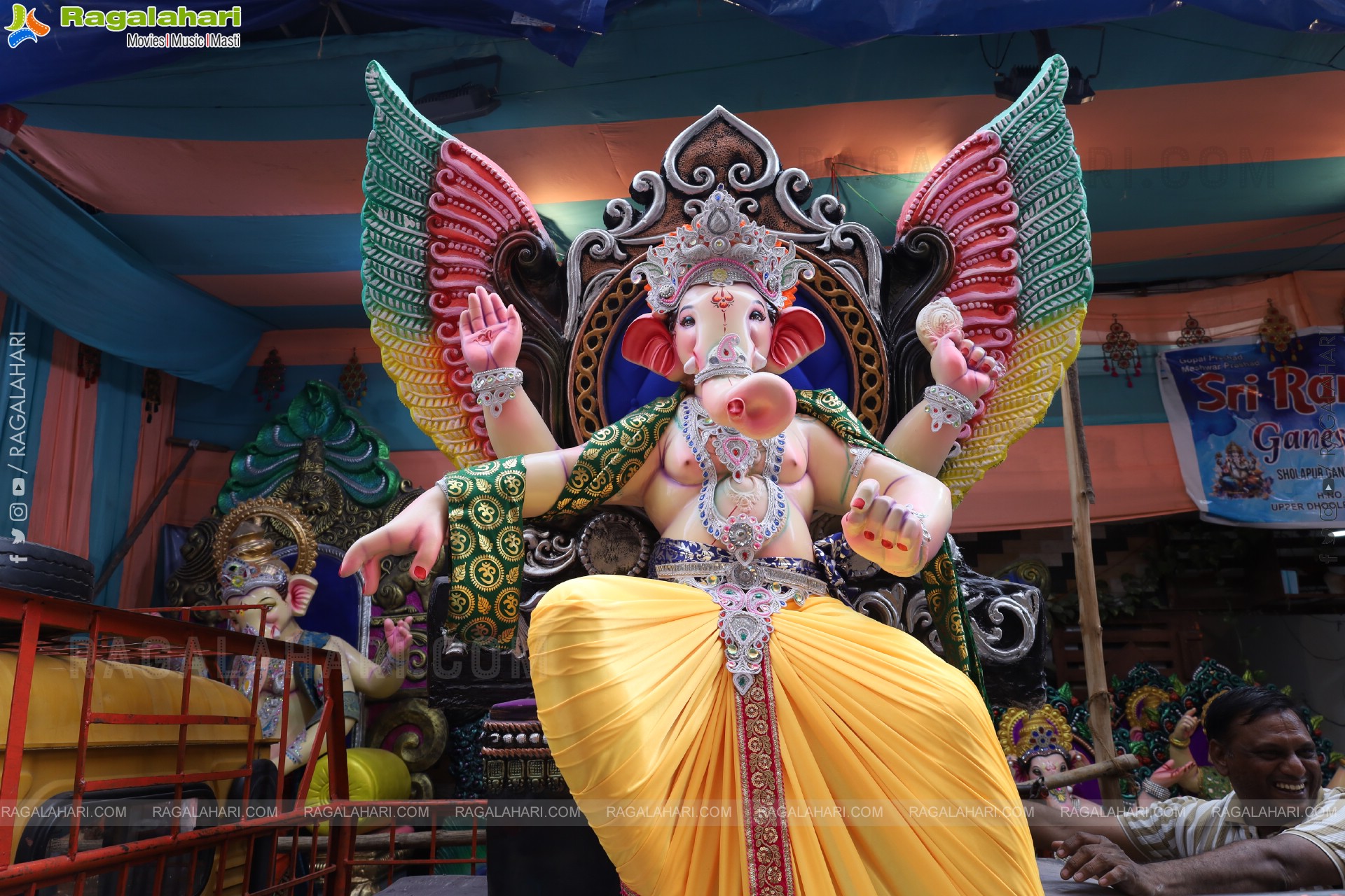 Hyderabad's Ganesh Festival Idols 2025