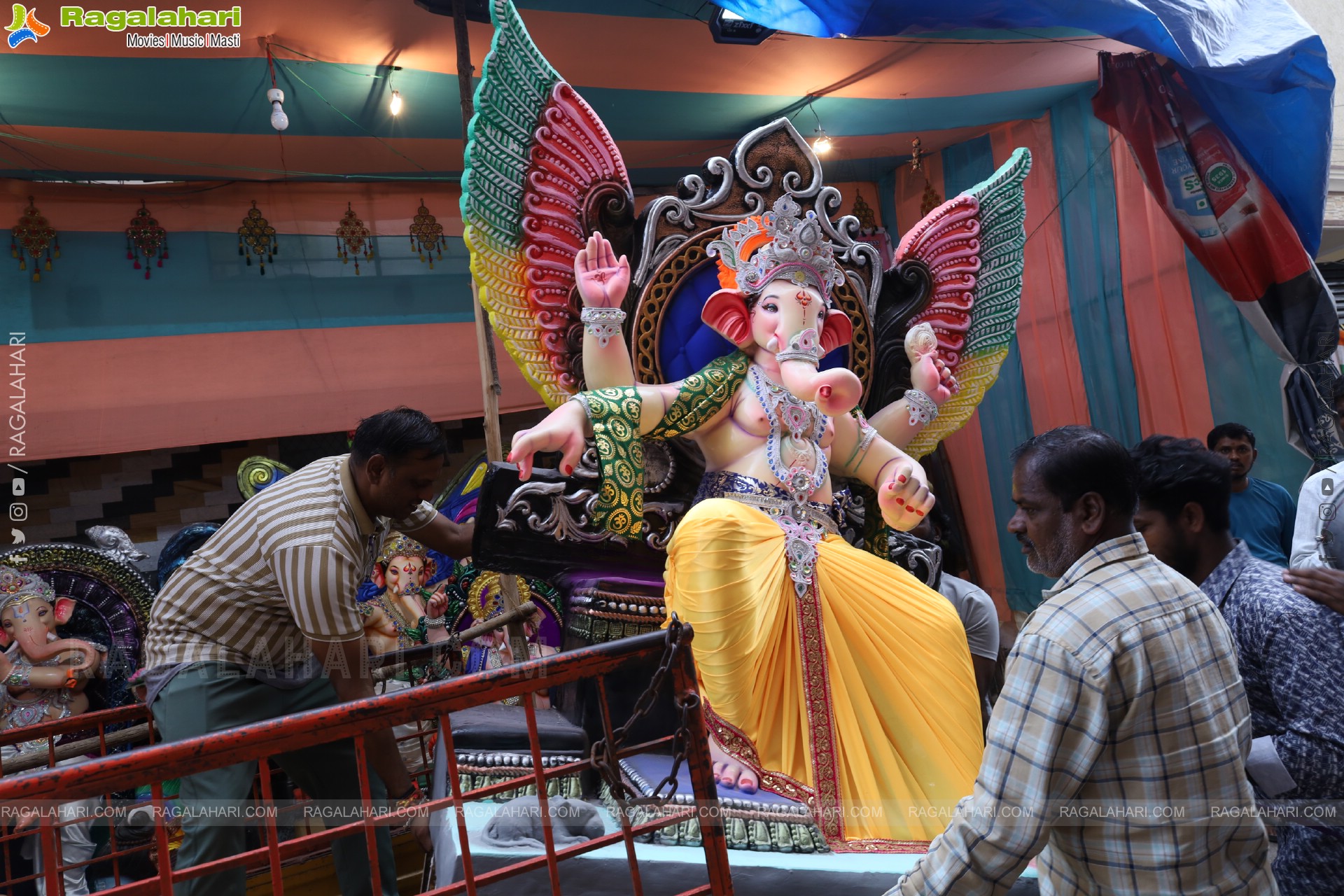 Hyderabad's Ganesh Festival Idols 2025