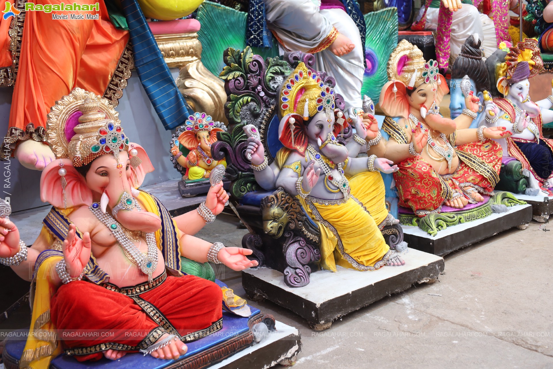 Hyderabad's Ganesh Festival Idols 2025