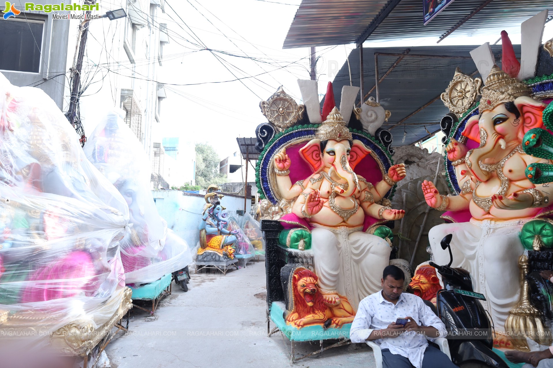 Hyderabad's Ganesh Festival Idols 2025