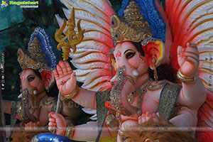 Hyderabad's Ganesh Festival Idols 2025