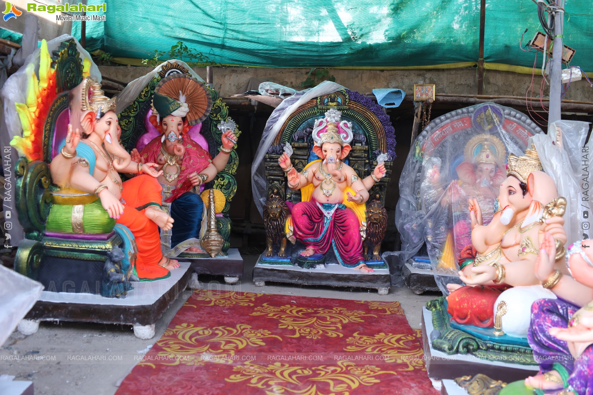 Hyderabad's Ganesh Festival Idols 2025