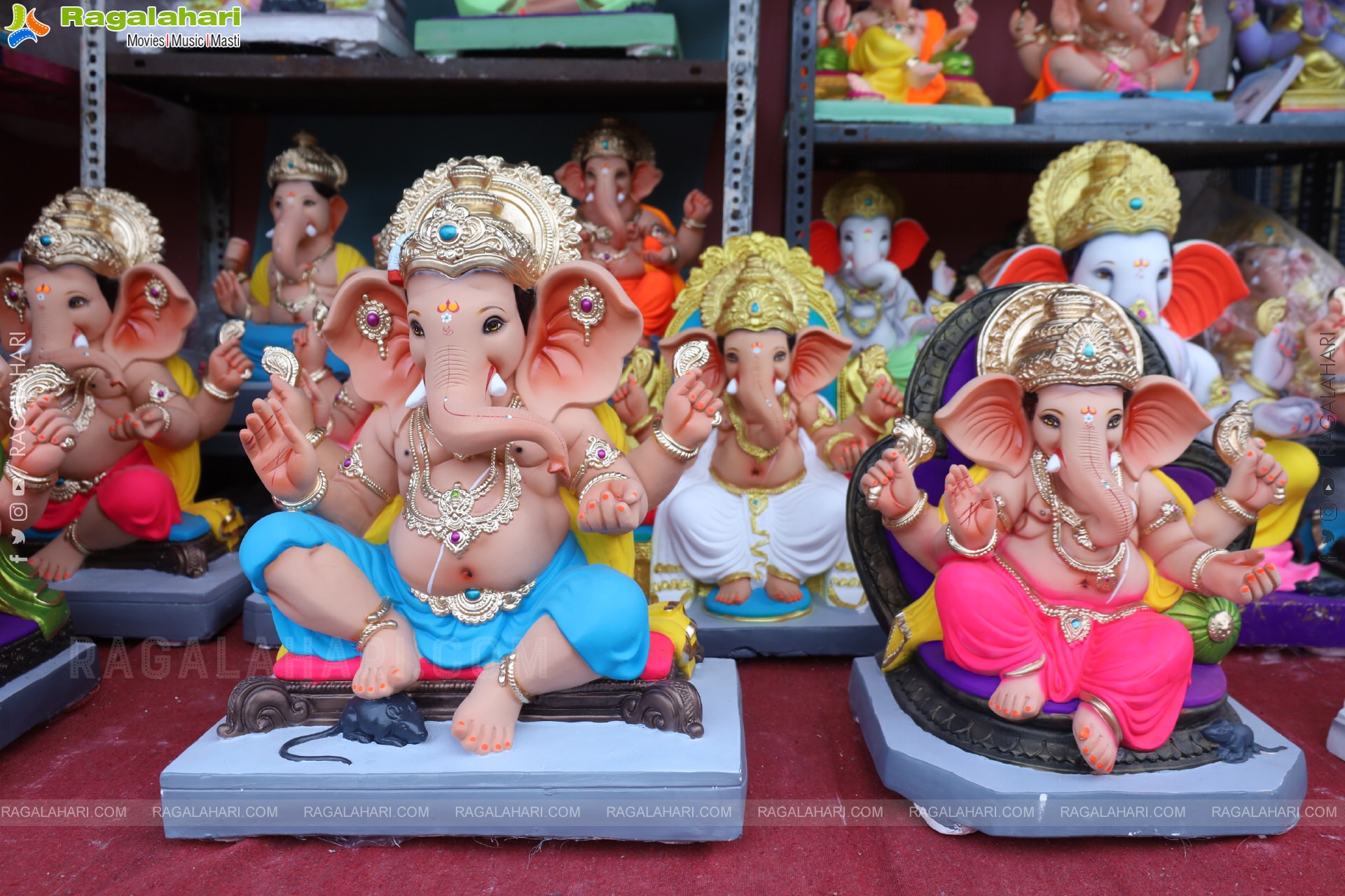 Hyderabad's Ganesh Festival Idols 2025