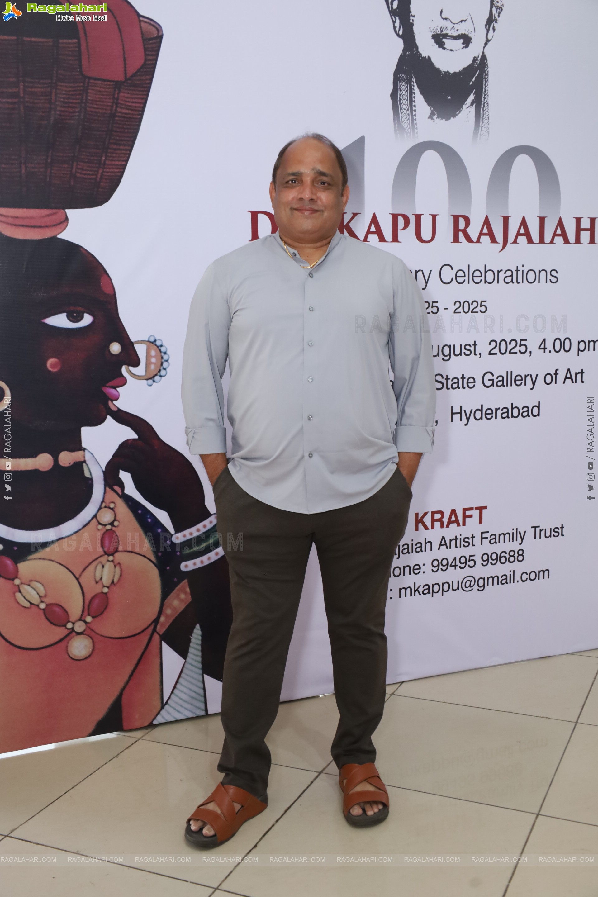 Dr. Kapu Rajaiah's Centenary Celebrations at Chitramayee State Gallery of Art
